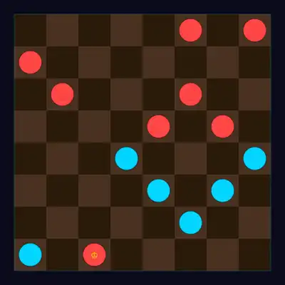 Checkers vs AI