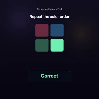 Sequence Memory Test