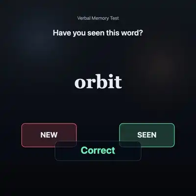 Verbal Memory Test